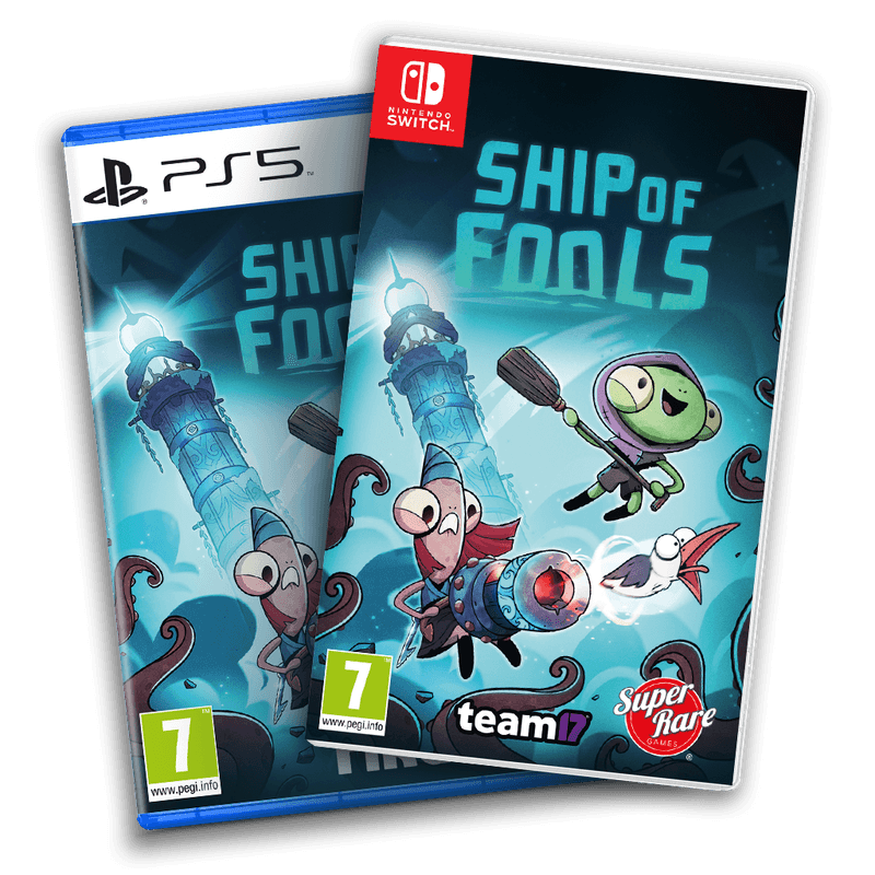 Copies physiques du jeu (Ship of Fools)